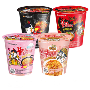 Fideos Instantáneos en Vaso Samyang Buldak de Calidad Premium con Ingredientes Verificados para Distribuidores de Alimentos y Venta al por Mayor - Product Image 2