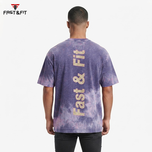 T-shirt personnalisé délavé style streetwear pour homme – Confortable, haute qualité, 100 % coton, séchage rapide, respirant - Product Image 2