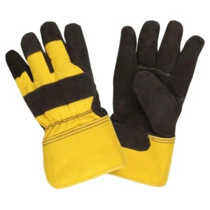 Guante de Trabajo de Alta Resistencia, Calidad Premium, Tipo Rigger de Florida, Forro de Algodón, Cuero Industrial de Seguridad, Puño de Seguridad Duradero, 11 oz - Product Image 1