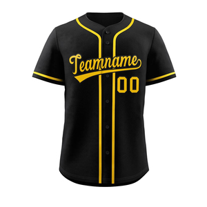 Sportswear Men Baseball Jersey Customizable Printed 100% Polyester Moisture Wicking Breathable Anti-UV Quick Dry Plus Size Crew - Product Image 1