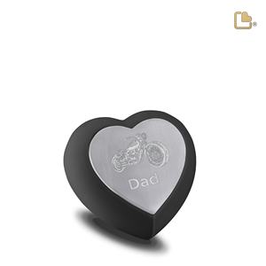 Comercio electrónico Nueva llegada Color personalizado Forma de corazón Urna Funerales Memorial Cremación Precio bajo Suministros funerarios franceses - Product Image 5
