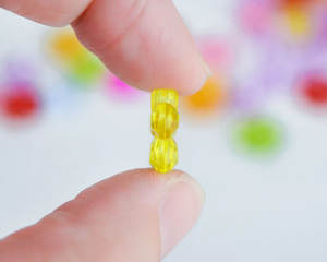 ลูกปัดพลอยแกะสลักลายดอกไม้หลากสี |   คริสตัลแก้วรูปดอกไม้สำหรับทำเครื่องประดับขายส่ง - Product Image 2