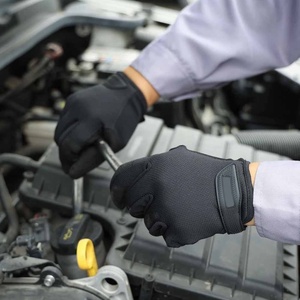 Top Quality <b>Synthetic</b> <b>Leather</b> Amara Mechanic Work Gloves Industrial Hand Protection Anti Static Heat Resistant Durable Gloves - Product Image 3