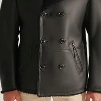 Premium Leather Aviator Flight <b>Jacket</b> Classic <b>Pilot</b> Coat Winter Fashion OEM ODM Manufacturing Sample Service Available - Product Image 4
