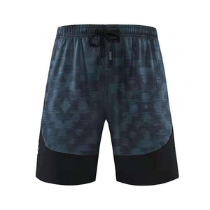 Shorts en maille pour hommes de qualité supérieure, cordon de serrage, 100% polyester en maille, légers, séchage rapide, logo personnalisé - Product Image 3