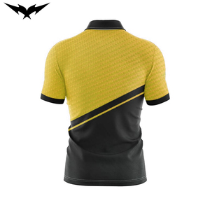 Camisetas de Boliche Personalizadas con Estampado, Tejido Ecológico de Secado Rápido, Diseño Moderno, Media Cremallera, Sublimadas, Manga Corta - Product Image 6