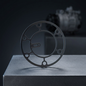 Nouveau joint d'étanchéité en fer noir pour compresseur Gamela, 0,38 mm, pièce de rechange, réf. OE. pour le numéro de pièce V5-92 711057 Ex-Work Universal Fitment - Product Image 5