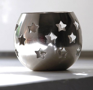 Latest Fancy Metal Floral design Beautiful Glamorous T Light Holders For Table Dinning Diwali Home Decor - Product Image 4