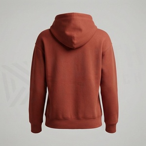 Wholesale Custom Pullover Hoodie Women Long Sleeve Cotton <b>Drop</b> Shoulder Winter Logo Printed Hooded Collar Sweatshirt - Product Image 2
