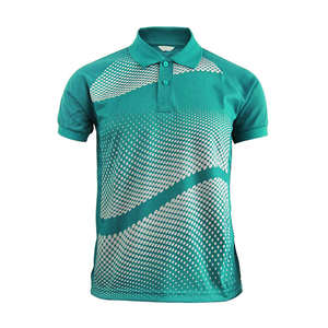 Polo de Secado Rápido para Hombre con Cierre, Camiseta Deportiva de Golf de Manga Corta, Camiseta con Estampado por Sublimación, Logotipo Frontal, Diseño Personalizado - Product Image 6