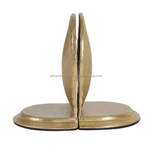 Sujetalibros de Latón Pulido – Organizador de Escritorio Clásico y Soporte para Libros para Estudio y Biblioteca - Product Image 5