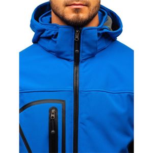 <b>Men's</b> Performance Softshell <b>Jacket</b> Lightweight Weather Resistant Outdoor Outerwear for Sports Hiking <b>Cycling</b> Travel and Casual - Product Image 5