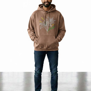 Sudaderas con Pedrería para Hombre, Sudaderas de Lujo, Estilo Moderno Urbano, Perfectas para Fiestas y Amantes de la Moda - Product Image 3