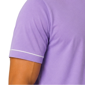Lavender And Sky Blue Mens <b>T</b> <b>Shirt</b> Shorts Set Crew Neck Short Sleeve Pocket Top Cargo Drawstring Shorts Casual Sportswear Summer - Product Image 4