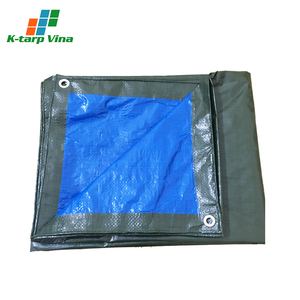 ผ้าใบกันน้ำ90กรัม/M2 PVC/PE สีเขียวมะกอก/น้ำเงินผู้ผลิตจากเวียดนามสำหรับงานเชื่อมตลาดอิตาลี - Product Image 5