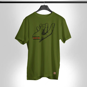 Camiseta de Manga Corta para Hombre, Cuello Redondo, Corte Regular, Informal, Tejido de Punto Jersey, Estampado Serigrafiado, 100% Algodón, Transpirable, de Secado Rápido - Product Image 5