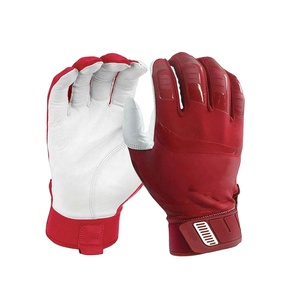 Guantes de Bateo de Béisbol de Cuero/Cuero Sintético, Color/Talla Personalizables, Ligeros, Cómodos, de Alta Calidad, con Gancho de Entrenamiento - Product Image 1
