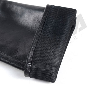 New Style Winter Leather <b>Gloves</b> Pakistan Customized Design Elbow-Length Touchscreen Sheepskin Casual Dress <b>Gloves</b> Silk LEATHER - Product Image 6