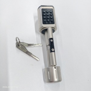 Cerradura inteligente digital con huella dactilar OEM S01, cerradura inteligente impermeable para puerta de acero, cerradura electrónica de seguridad con llaves - Product Image 4