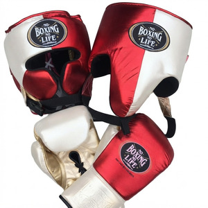 Ensemble de protection pour la tête et de gants de boxe pour adultes, pour l'entraînement au sparring et les activités sportives - Product Image 3