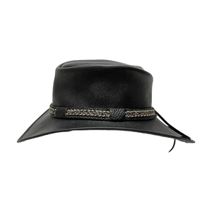 Sombrero de Vaquero Occidental de Ala Ancha Unisex de Fieltro con Banda para Viajes y Fiestas al Aire Libre - Product Image 3