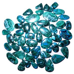 Cabinas sueltas de piedras preciosas de cuarzo crisocola Natural de alta calidad con buen color excelente grado AAAAA - Product Image 1