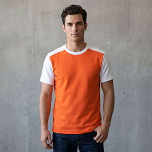 เสื้อยืดเฟรนช์เทอร์รี่ 100% แขนสั้น คอกลม สำหรับผู้ชาย เสื้อยืดฤดูร้อน น้ำหนักเบา แห้งเร็ว เสื้อยืดเฟรนช์เทอร์รี่สำหรับผู้ชาย - Product Image 6