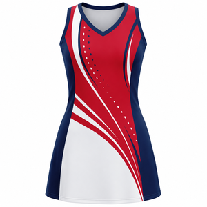 Nuevo Diseño Transpirable Uniforme de Netball para Mujer Adulta 2026 Hecho a Medida 100% Poliéster STITCH LAB Más Vendido de Pakistán - Product Image 3