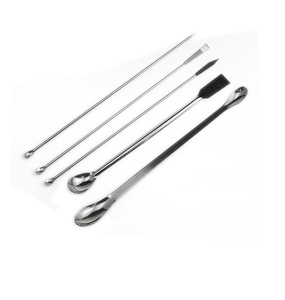 Nuevas Pinzas Cuchara de Acero Inoxidable 2 en 1 para Degustación y Prueba de Chef, con Recubrimiento de Color, para Cocina y Alimentos - Product Image 1