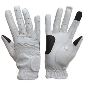 Gants de course en cuir pleine main unisexes antidérapants pour usage extérieur, marron, fermeture à enfiler, gants de moto marron avec revêtement noir - Product Image 3