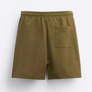 Wholesale Premium Casual Solid Plain <b>Twin</b> <b>Set</b> for Men Factory Direct Custom Logo T-Shirt & Shorts 2-Piece <b>Set</b> - Product Image 2