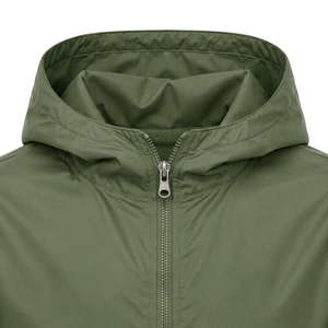 Veste imperméable à capuche légère de haute qualité, séchage rapide, respirante, coupe-vent pour la randonnée et le camping en plein air - Product Image 4