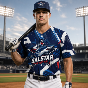 Camisetas de Béisbol Personalizadas de Alta Calidad al por Mayor, Camisetas de Moda en Tendencia, Logotipos de Patrocinadores, Uniformes de Béisbol, Tallas Grandes, Secado Rápido - Product Image 3