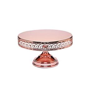 Decoración de Mesa de Postres de Estilo Moderno, Soporte de Exhibición de Pasteles, Soporte de Metal de Aluminio, Decoración de Boda - Product Image 1