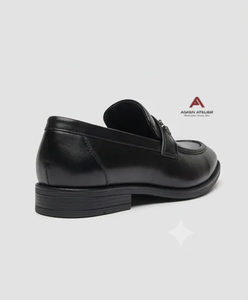Men's Classic Penny Loafers <b>Slip</b>-<b>On</b> Round Toe Business Formal Shoes for Office Wedding Party and Casual Daily Wear - Product Image 3