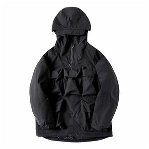 mens techwear jacket designed for streetwear fashion with modern functional elements men techwear jacket - Product Image 1