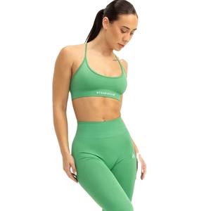 Mallas de compresión de cintura alta para mujer, suaves, elásticas, de secado rápido, sin costuras, arrugadas en la espalda, Push Up, mallas deportivas hechas en Pakistán - Product Image 1