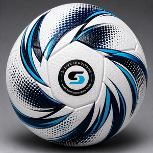 Ballon de football de qualité supérieure OEM ODM, tous types, blanc, noir, vert, impression numérique, durable, ballon d'entraînement - Product Image 1