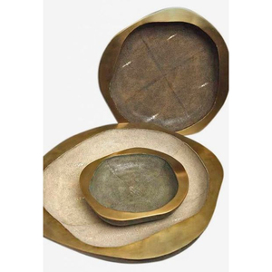 Recién llegados, recipientes de alta calidad para servir comida, hechos de metal con baño de oro de lujo, con diseño de pájaros, para el hogar y hoteles. - Product Image 2