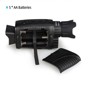 กล้องมองกลางคืนอินฟราเรดแบบตาเดียว 960P HD เลนส์ 2.5X 30 มม. ไฟส่องสว่าง IR 450mw แสงสีแดงและสีเขียว วัสดุ ABS โพลิเมอร์ อุปกรณ์สำหรับกิจกรรมกลางแจ้ง - Product Image 6