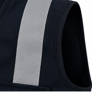 Gilet de sécurité léger réfléchissant haute visibilité pour hommes, vêtements de travail, fabricant sur mesure, fournisseur en gros, uniforme de protection - Product Image 4