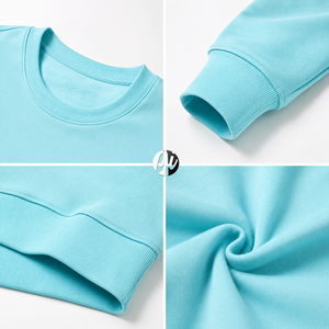 เสื้อสเวตเชิ้ตผู้ชายแบบลำลองเนื้อผ้านุ่มสบาย ให้ความอบอุ่นพร้อมปลายแขนเสื้อแบบริบ ดีไซน์เรียบหรู ทรงคลาสสิก และโครงสร้างทนทานสำหรับการใช้งาน - Product Image 5