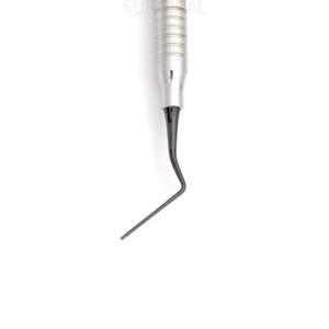 Instrumento Quirúrgico Dental de Agarre Manual para Injerto Óseo, Herramienta de Clase I de Alta Calidad para Implantes Dentales, Forma Curva - Product Image 4