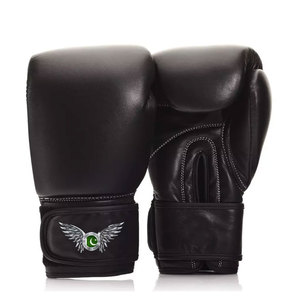 Gants d'entraînement en cuir PU personnalisés en gros, gants de boxe sur mesure avec support de poignet pour le sparring et le sac de frappe - Product Image 1
