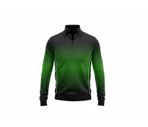 Performance Sublimation Quarter Zip Jacket Manufacturer <b>Men</b> Women Youth Sportswear Quick Dry Team <b>Pullover</b> - Product Image 1