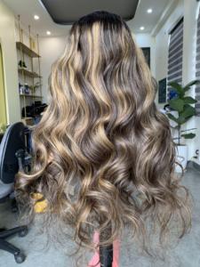 Precio al por Mayor de Extensiones de Cabello Humano Virgen Vietnamita, Sin Enredos ni Caída, Pelucas con Flequillo Ondulado, Cabello Remy - Product Image 5