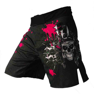 Shorts Deportivos de Cintura Alta para Hombre, Sublimados con Estampado Animal, de Secado Rápido, en Rojo, Negro y Blanco - Product Image 3
