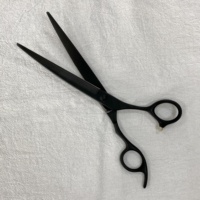 Set Gunting Hewan Peliharaan Profesional 7'' Lengkung dari Baja Anti Karat Jepang, Perlengkapan Perawatan yang Praktis, Kit Pencukur Bulu Anjing dan Kucing