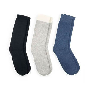 Chaussettes de sport d'hiver pour hommes de qualité supérieure, chaussettes de travail et de sport en nylon tricoté de haute qualité avec logo personnalisé, durables et respirantes - Product Image 2