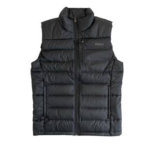 Haute qualité hommes décontracté solide sans manches gilet Logo personnalisé bulle bouffant gilets veste grande taille chaud épaissi pull gilets - Product Image 1